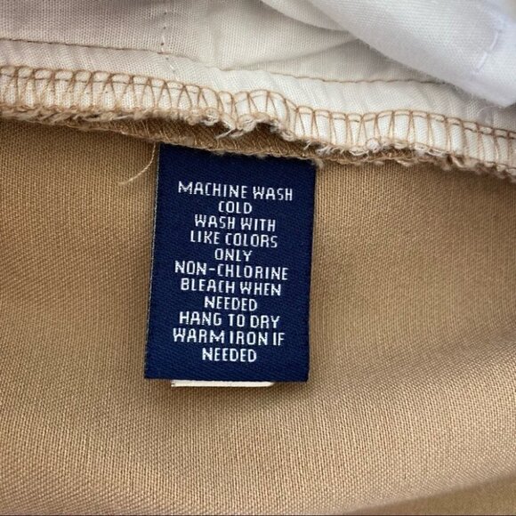 Chaps Ralph Lauren cropped trousers, petite size, stretch cotton blend - Picture 9 of 9